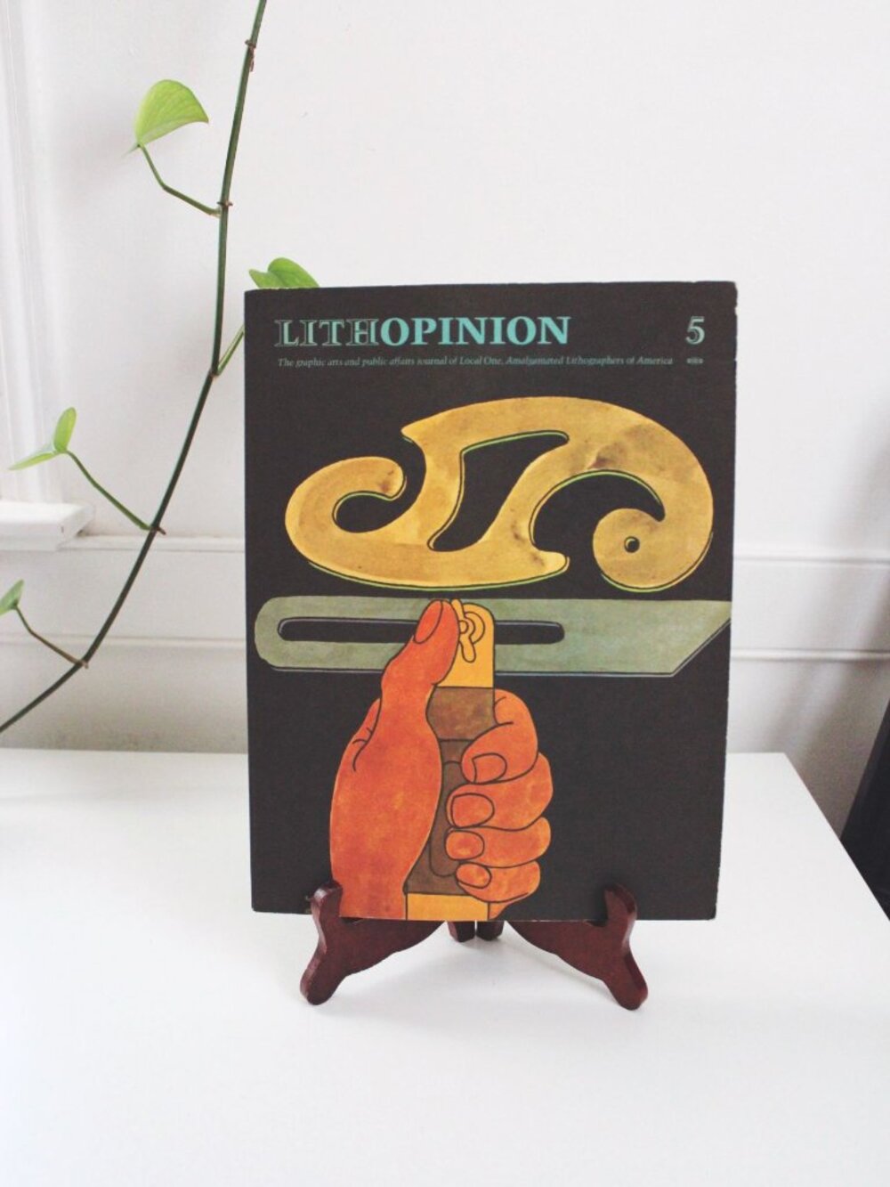 Lithopinion 1967 Issue 5 Graphic Arts Public Affairs Journal 1960s Vintage Retro